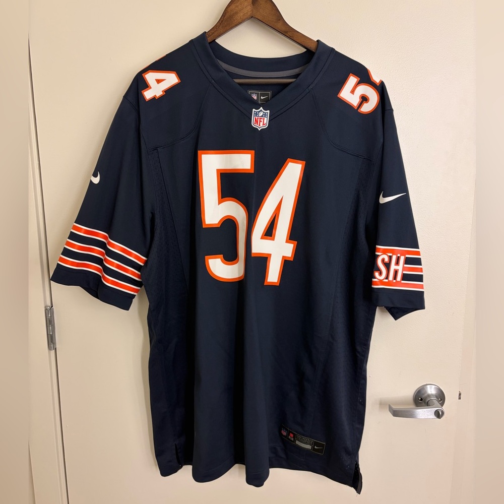 Nike - Men’s Chicago Bears Game Jersey - Brian Urlacher #54 - Size XL